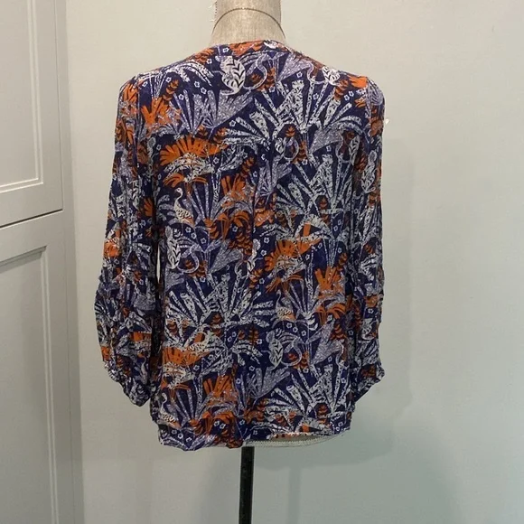 Anthropologie Cathy Pleated Blouse - Picture 9 of 16